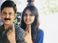 Ramesh with his Daughter