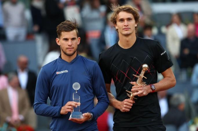 Alexander Zverev defeated Dominic Thiem in the Madrid Open final on Sunday, May 13. Alexander Zverev and Dominic Thiem