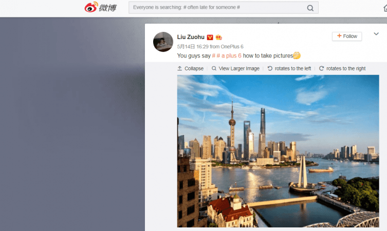OnePlus 6, image, picture