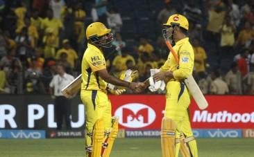 Ambati Rayudu and MS Dhoni