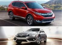 New Honda CR-V and Civic