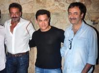 Sanjay Dutt, Aamir Khan, Rajkumar Hirani