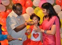 Kumaraswamy with Radhika