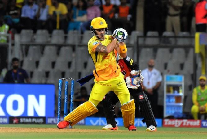 Faf du Plessis single-handedly led Chennai Super Kings to a three-wicket win over Sunrisers Hyderabad on May 22. Faf du Plessis