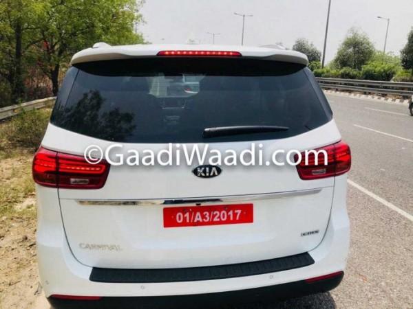 Kia Grand Carnival draws power from a 200hp, 2.2-litre diesel engine Kia Grand Carnival