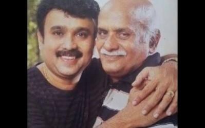 Malayalm actor Sudheesh and his father Sudhakaran
