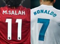 Cristiano Ronaldo and Mo Salah