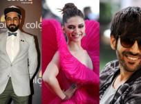 Deepika Padukone, Ayushmaan Khurrana, Kartik Aaryan