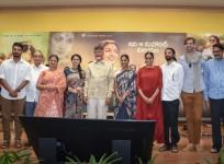 N Chandrababu Naidu felicitates actress Keerthy Suresh, director Naga Ashwin and Mahanati team