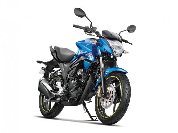 2018 Suzuki Gixxer ABS is offered in three colour options 2018 Suzuki Gixxer ABS