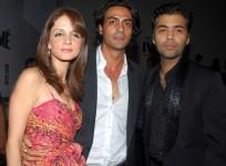 Arjun Rampal and Sussanne Khan