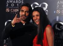 Arjun and Mehr Rampal