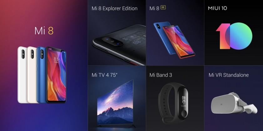 Mu 8 Xiaomi Mi 8 launched: Dual camera, IR Face Unlock, notch display & more ...