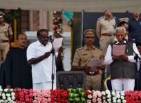HD Kumaraswamy swearing-in ceremony