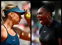Maria Sharapova and Venus Williams