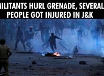 Militants hurl grenade, several people got injured in J&K