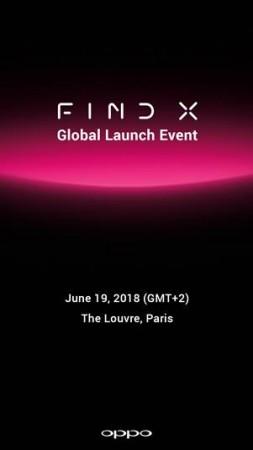 Oppo Find X invite Oppo Find X invite