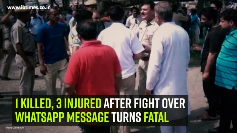 1 killed, 3 injured after fight over WhatsApp message turns fatal