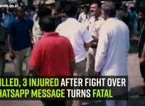 1 killed, 3 injured after fight over WhatsApp message turns fatal