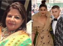 Madhu Chopra, Priyanka Chopra, Nick Jonas