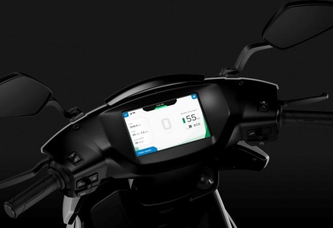 Ather 450's digital dashboard Ather 450