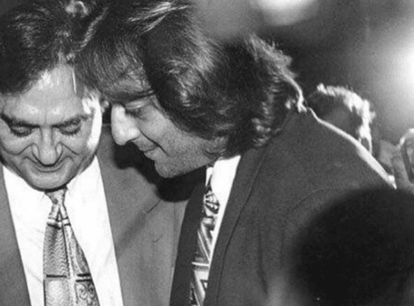 Sunil Dutt with his son, Sanjay Dutt Sanjay Dutt, Sunil Dutt