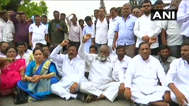 Supporters of Satish Jarkiholi are demanding a cabinet berth Protests over cabinet berth