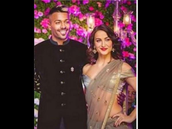 Hardik Pandya and Elli Avram Hardik Pandya and Elli Avram