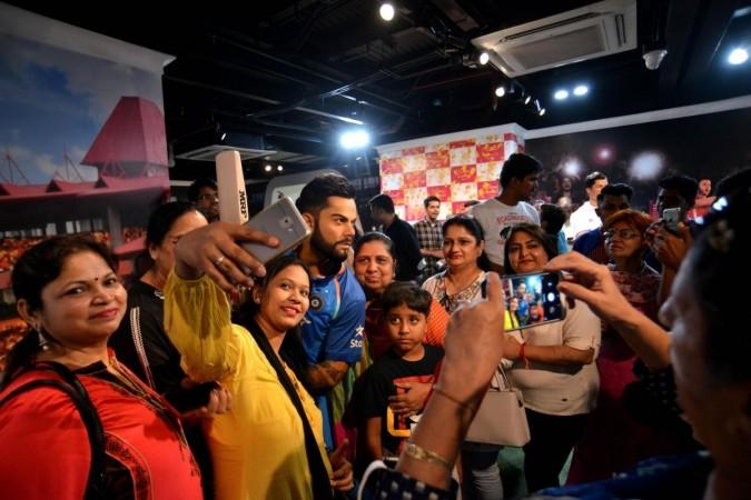 Wax statue of Virat Kohli at Madame Tussauds. Virat Kohli