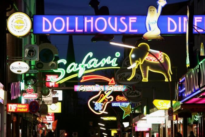 Prostitution racket busted in US. red street