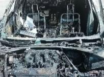 Samsung Galaxy phone caught fire