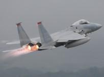 US f-15 jet crashes in sea off Japan
