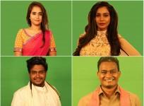Sanjana Anne, Deepthi Sunaina, RJ Ganesh and Nuthan Naidu