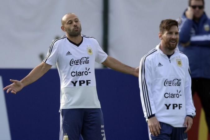 Javier Mascherano and Lionel Messi are two of the most experienced members in the Argentina squad. Javier Mascherano