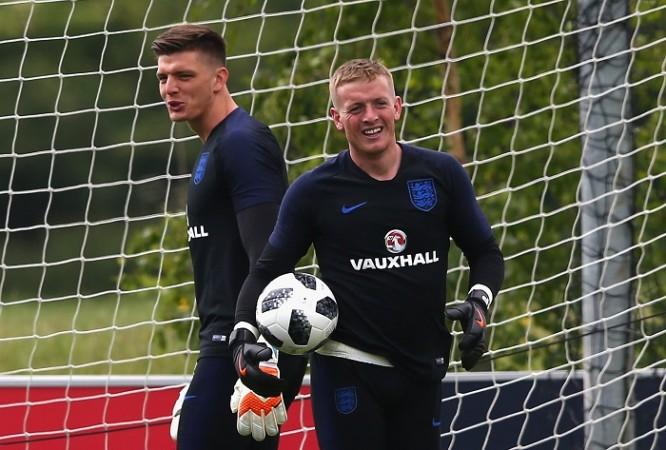 Jordan Pickford is expected to be the first-choice goalkeeper for England at the 2018 Russia World Cup Jordan Pickford England