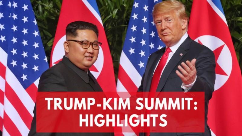 Trump-Kim Summit: Key Moments From Their Historic Meeting In Singapore