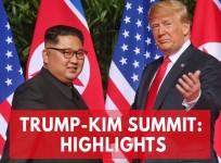 Trump-Kim Summit: Key Moments From Their Historic Meeting In Singapore