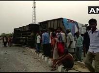 bus accident UP