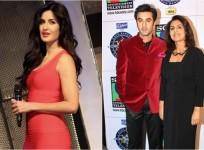 Katrina Kaif, Ranbir Kapoor, Neetu Kapoor