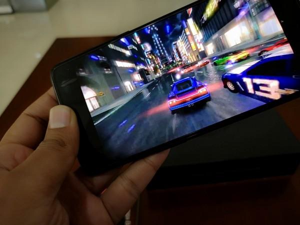 OnePlus 6 pictured while playing Asphalt 8: Airborne OnePlus 6 Review
