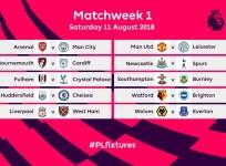 Matchweek 1 of the 2018/19 season
