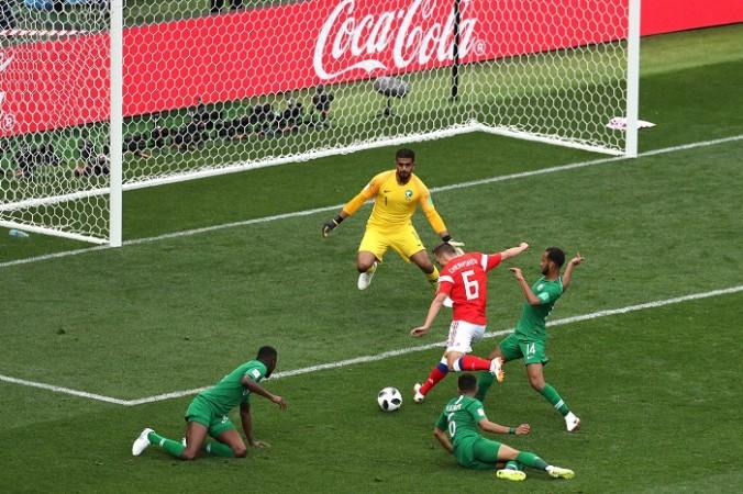 Denis Cheryshev Russia Saudi Arabia