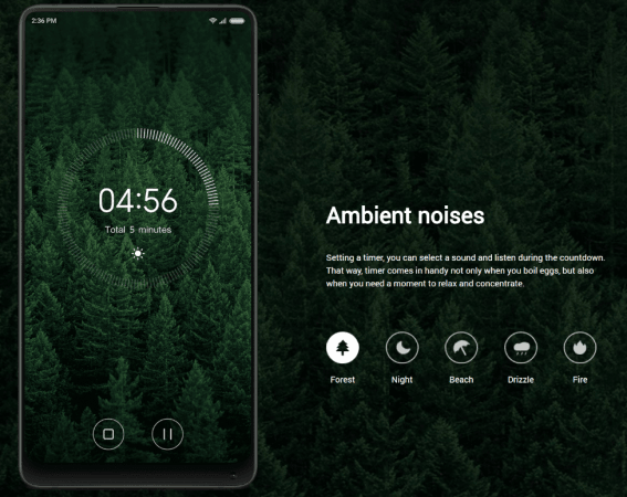 Xiaomi MIUI 10 brings natural ringtones to the phones Xiaomi, MIUI 10, features