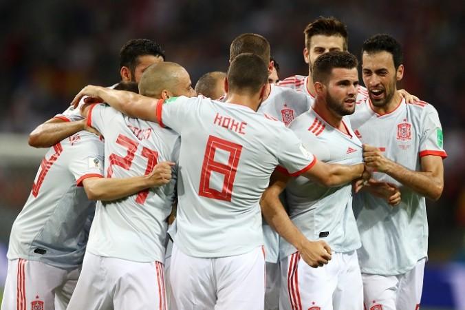 Nacho scored an absolute screamer for Spain against Portugal Nacho Spain