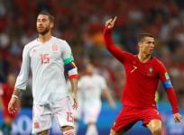 Sergio Ramos Spain Cristiano Ronaldo Portugal