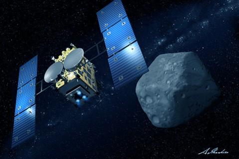 Hayabusa2 has detected the asteroid and is approaching it Hayabusa2