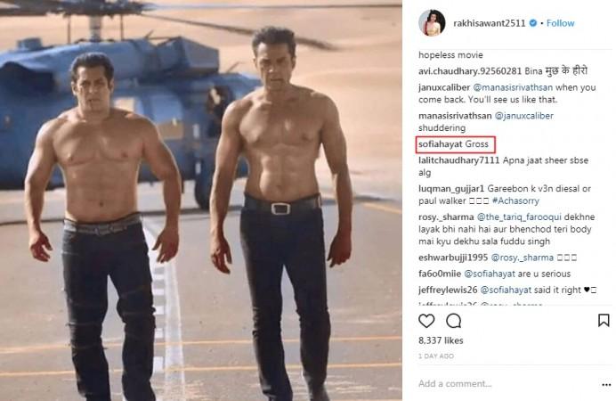 Race 3 Sofia Hayat Finds Salman Khan And Bobby Deol S Shirtless Scene