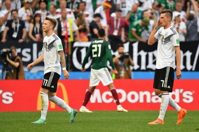 Germany were stunned 1-0 by Mexico on Sunday in Moscow. Germany Fifa World Cup 2018