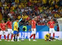 Valon Behrami Switzerland Coutinho Neymar Brazil