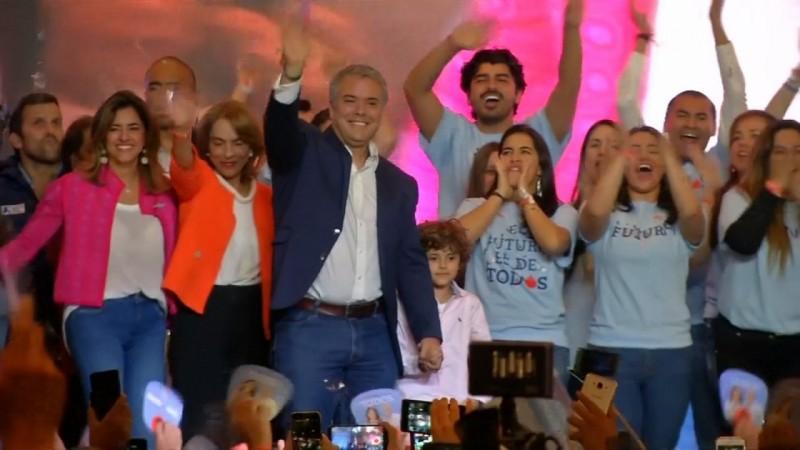 Duque wins the Presidential elections Conservative Ivan Duque Wins Divisive Colombian Presidential Election